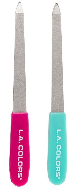 LA Colors Sapphire File Pink & Teal PPK