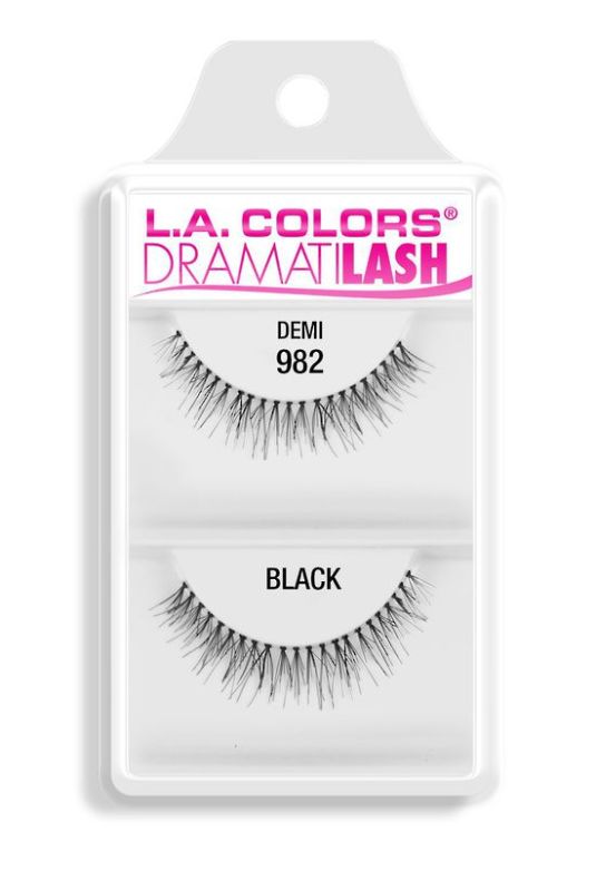 Glamorous LA Colors Demi eyelashes for luscious volume, perfect for any occasion, reusable and easy to apply.