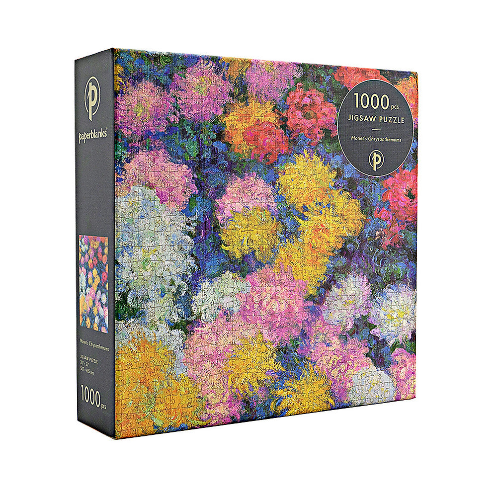 Monet s Chrysanthemums 1000 Piece Jigsaw Puzzle