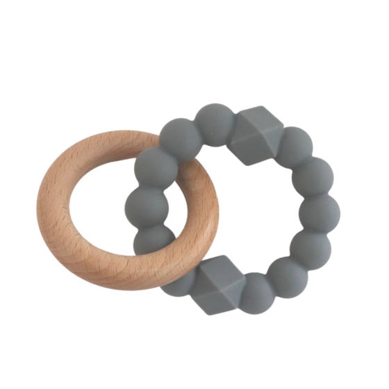 Moon Teether - Grey - Jellystone