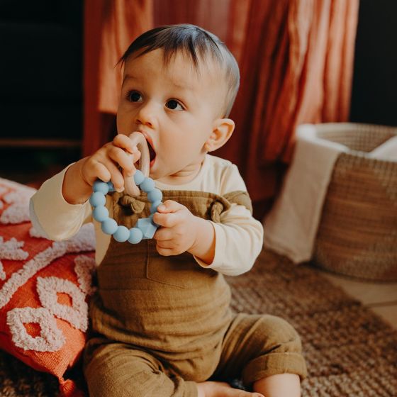 Moon Teether - Dusty Pink - Jellystone