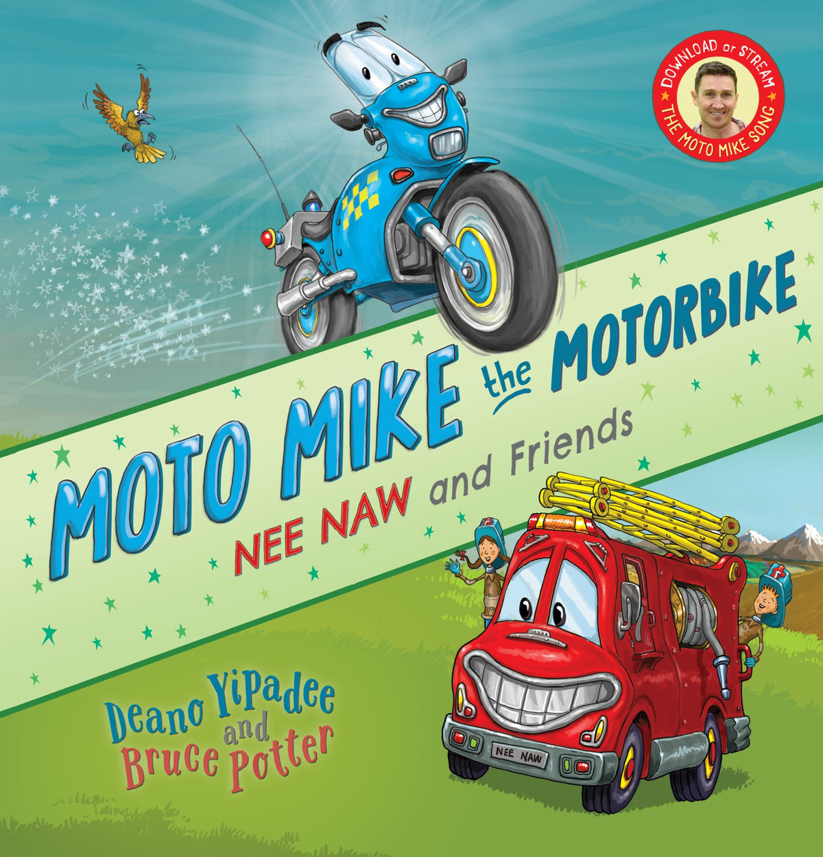 Moto Mike the Motorbike: Nee Naw and Friends (Hardback Edition)