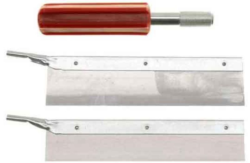 Hobby Tool #5 with two saw blades for precision cutting in wood, plastics, and soft metals, featuring durable K5 handle.