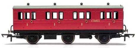 Hornby BR 6WC 1st Class coach model with fitted lights, designed for tight curves and low platform access.