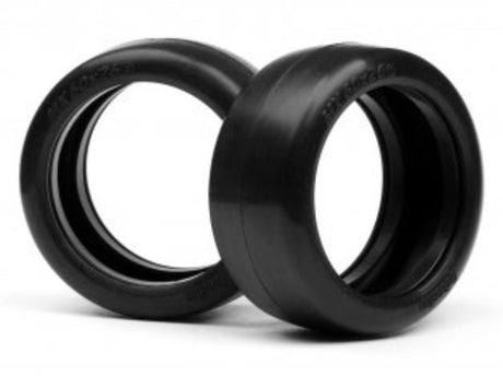 High-performance MX-60 Slicks S tires in 60x26mm for superior grip and speed in RC racing, sold in pairs with foam inserts.