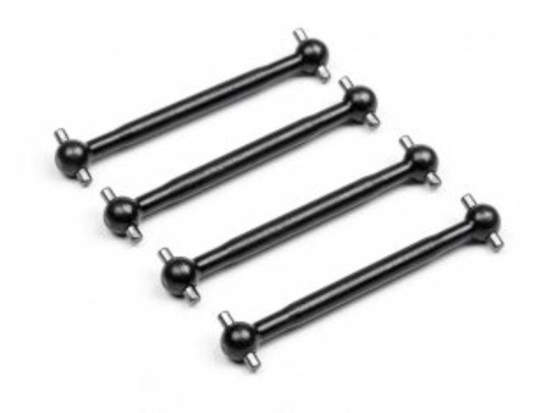 RS4 RR Drive Shaft set includes 4 durable 45mm shafts for HPI Racing models, enhancing performance and stability.