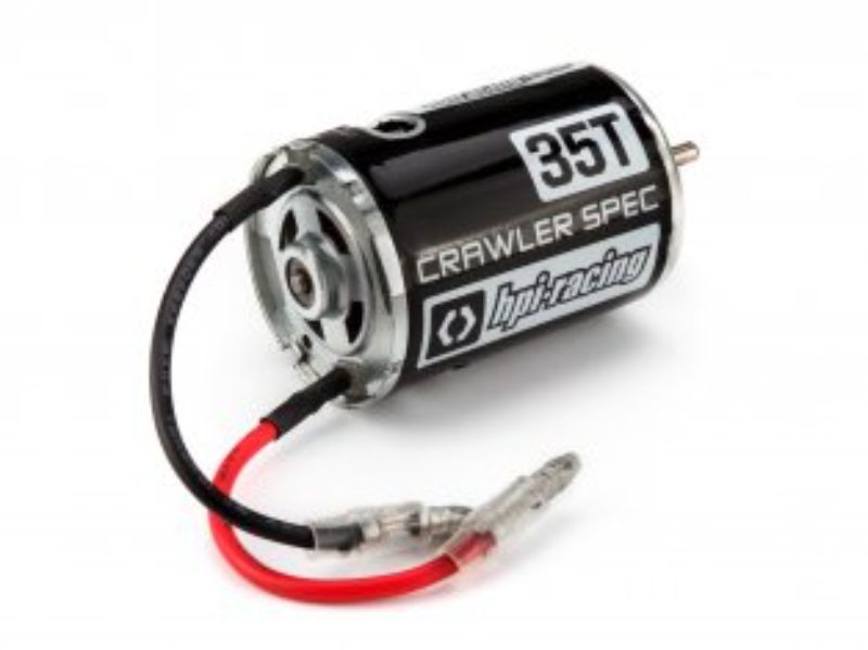 High-performance Crawler 35T motor for RC cars, designed for rock crawling with exceptional torque and rugged terrain capability.