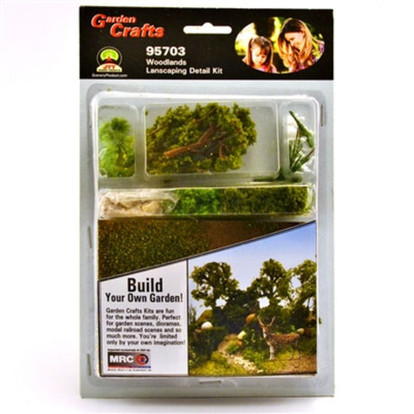 Model Scenery - Enchanted Forest: Detailed trees and vibrant foliage for magical miniature landscapes and dioramas.