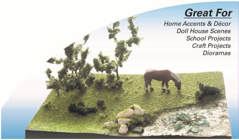 Model Scenery Water Scene Kit features realistic water effects for enhancing dioramas and model landscapes.