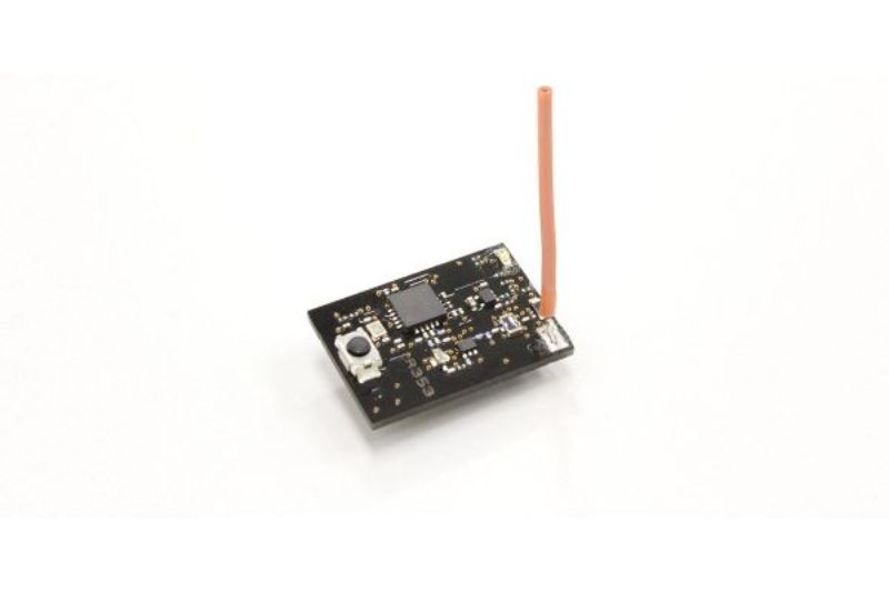 Kyosho Mini Z EvoRx receiver unit for T7PX/T7XC/T4PM, enhancing signal strength and control for RC racing.