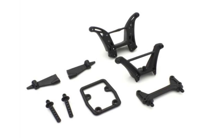Kyosho FZ02L Shock Stay Set for enhanced stability and precise handling in RC model cars, made from premium materials.