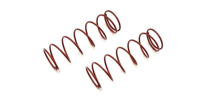 Kyosho MP9/10 FR Spring70Red shock spring, red, 7.5T x 1.5, enhances handling and stability for RC vehicles.