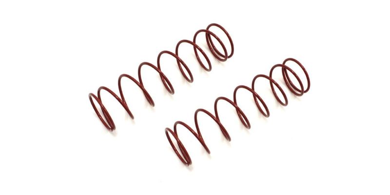 Kyosho zFRSPRed8.5T red big shock spring, 8.5 spring rate, 80mm length for improved RC handling and stability.