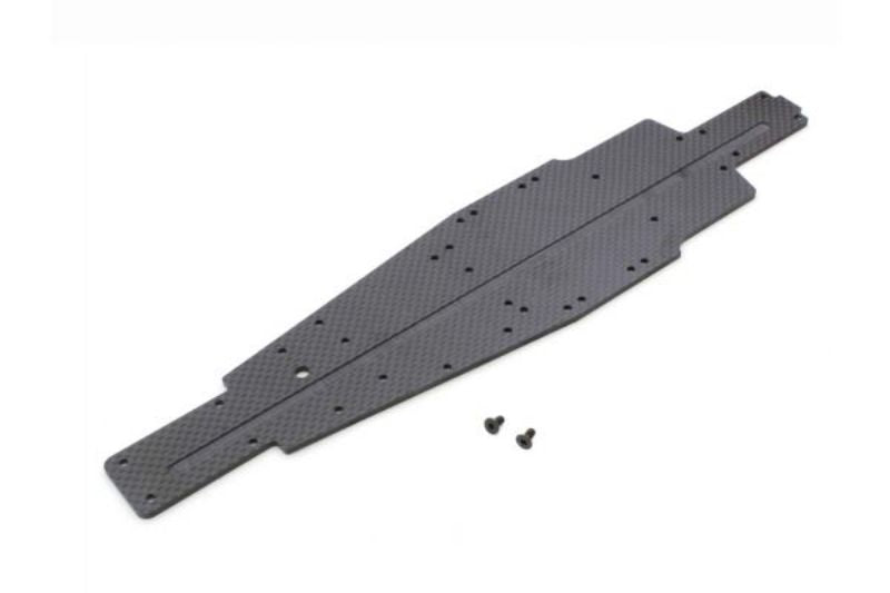 Kyosho Mid Carbon Chassis for OPTIMA Mid, enhancing stability, responsiveness, and durability in RC performance.