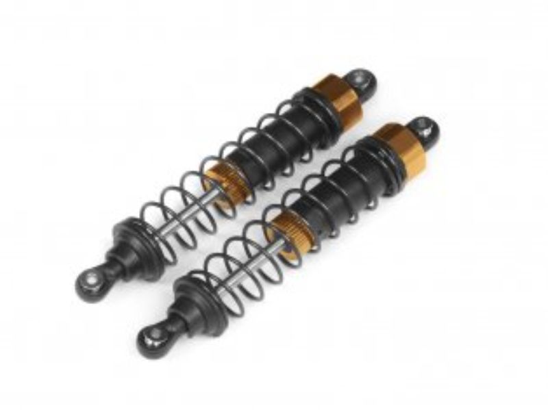 High-performance RR Shock (2) for RC cars, enhancing suspension and stability on various terrains.
