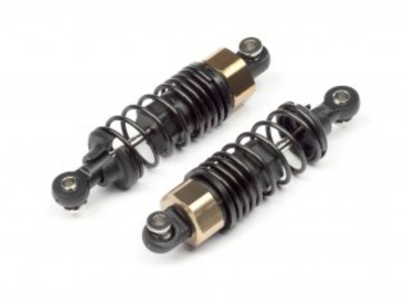Strada Shocks Short (2) enhance RC car performance with durable shock absorbers for improved handling and stability.