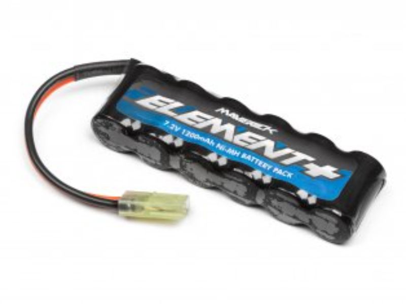Premium 7.2V NiMH 1.2Ah battery for high-performance RC cars, ensuring long run times and reliable power.