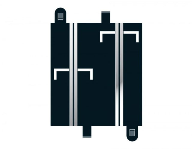 Digital Half Straight Grid 2: 2 x 175mm tracks for easy Scalextric setup, enhancing racing versatility and experience.