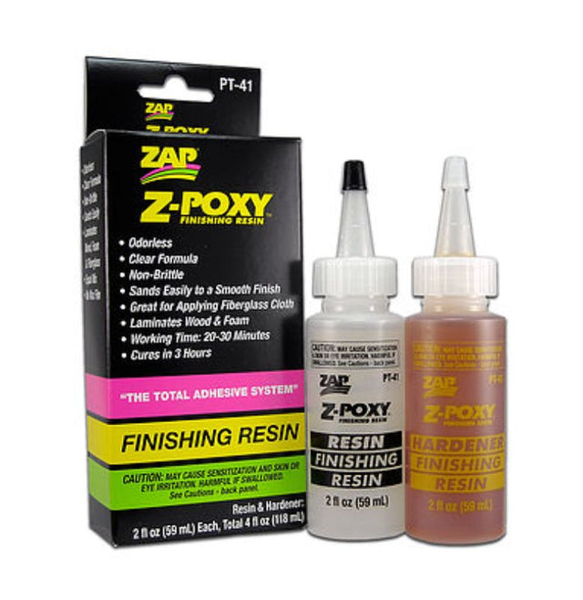 xxZ-Poxy Finishing Resin (118ml) for strong bonding and glossy, durable finishes in crafts and repairs.