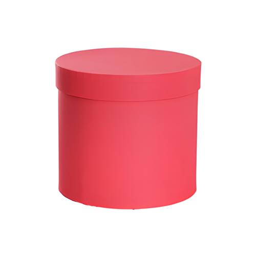 Flower Gift Hat Box Round Watermelon 15cmWx13.5cmH