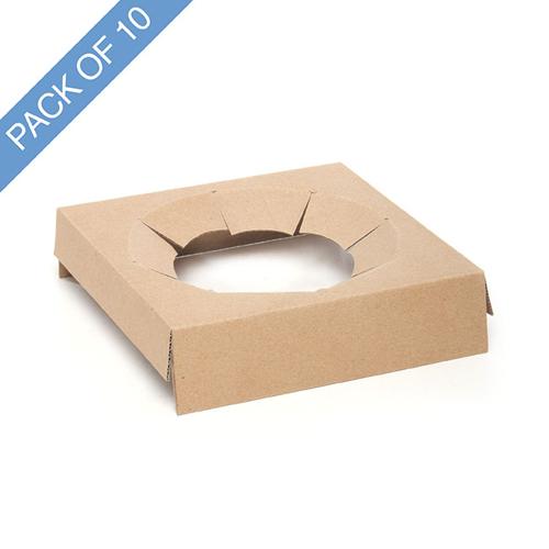 Cardboard Insert for No.6 Posy Box Pack of 10 15.5x15.5x4cmH
