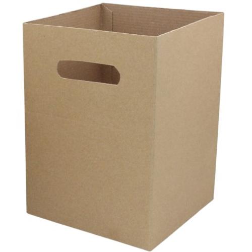 Corrugated Cardboard Carry Box Pack of 10 18x18x25cmH