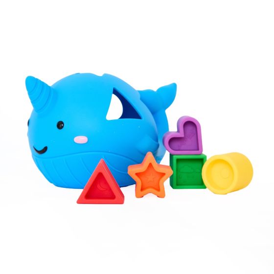 Narwhal Shape Sorter - Bright - Jellystone