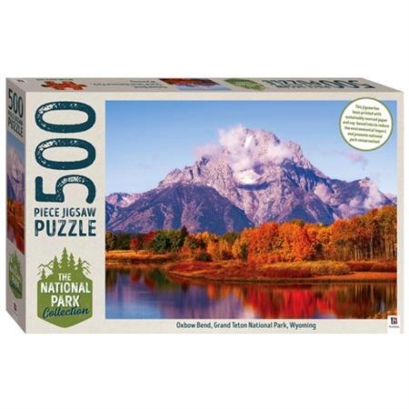 Jigsaw Puzzle - National Park Collection Grand Teton Wyoming (500pc)