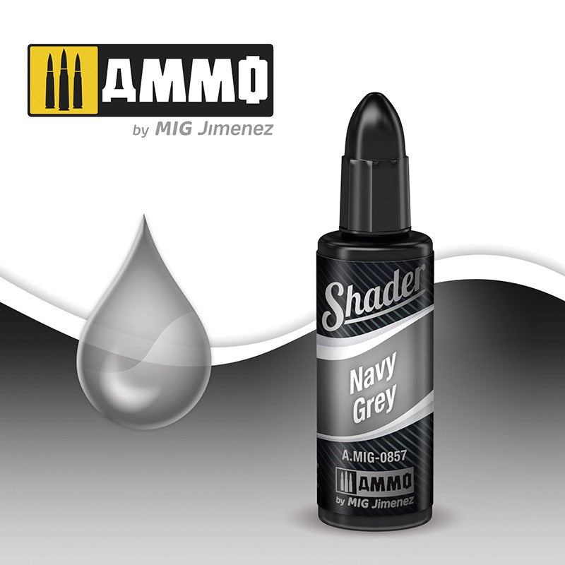 Ammo by MIG - Shader - Navy Grey 10ml