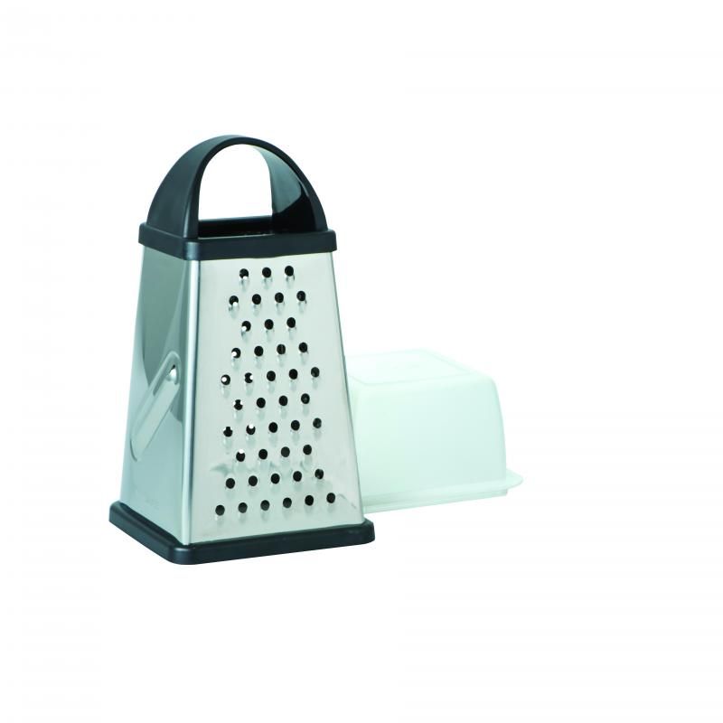 Avanti Box Grater - 4 Sided With Storage Box