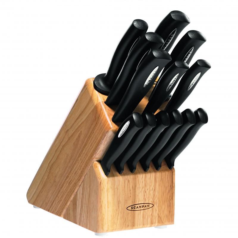 Scanpan Microsharp 14 Piece Cutlery Block