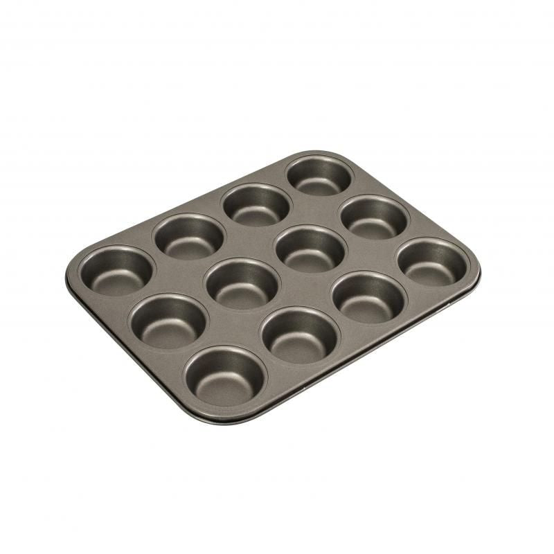 Bakemaster 12 Cup Muffin/Cupcake Pan 35 X 27cm/7 X 2.5cm Non-Stick
