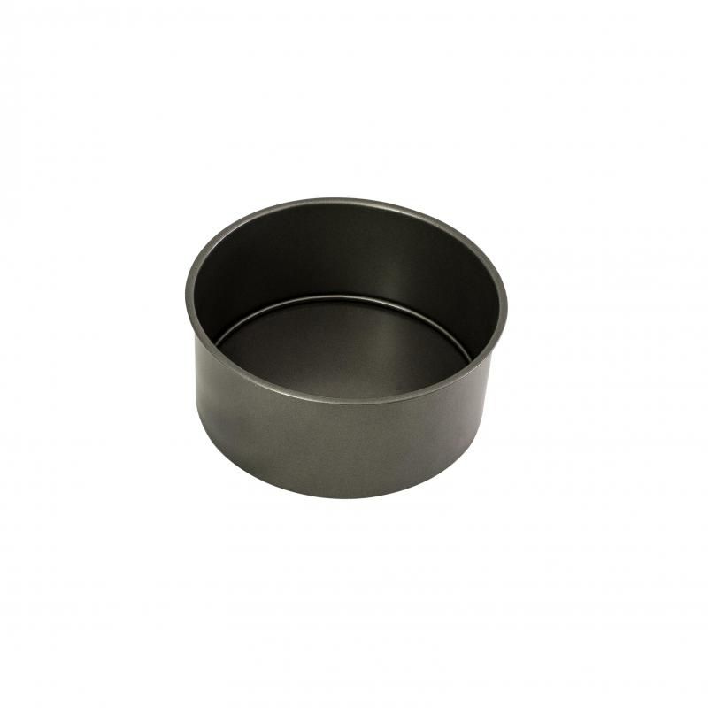 Bakemaster Loose Base Round Deep Cake Pan 20? X 8cm Non-Stick