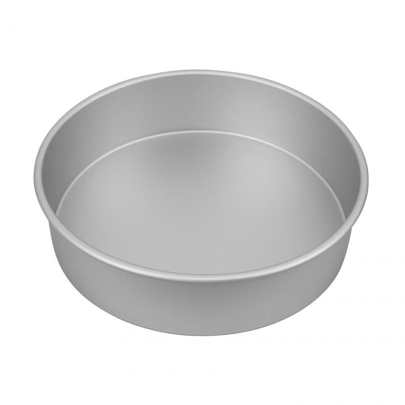 Bakemaster Silver Anodised Round Cake Pan 27.5X7.5cm