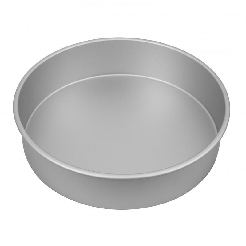 Bakemaster Silver Anodised Round Cake Pan 30.5X7.5cm