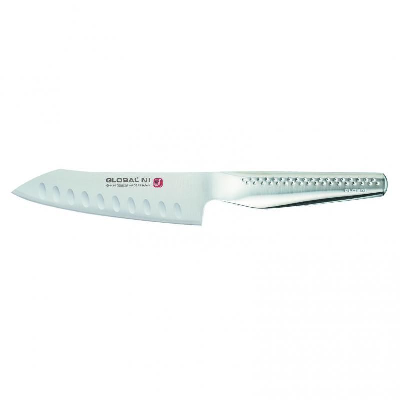 Global Vegetable Knife - Fluted Blade, 14cm | Made In Japan