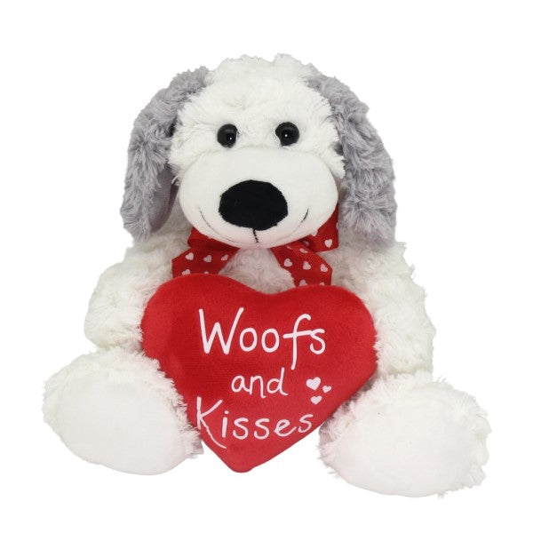 Soft Plush Toy - Woofs and Kisses Dog