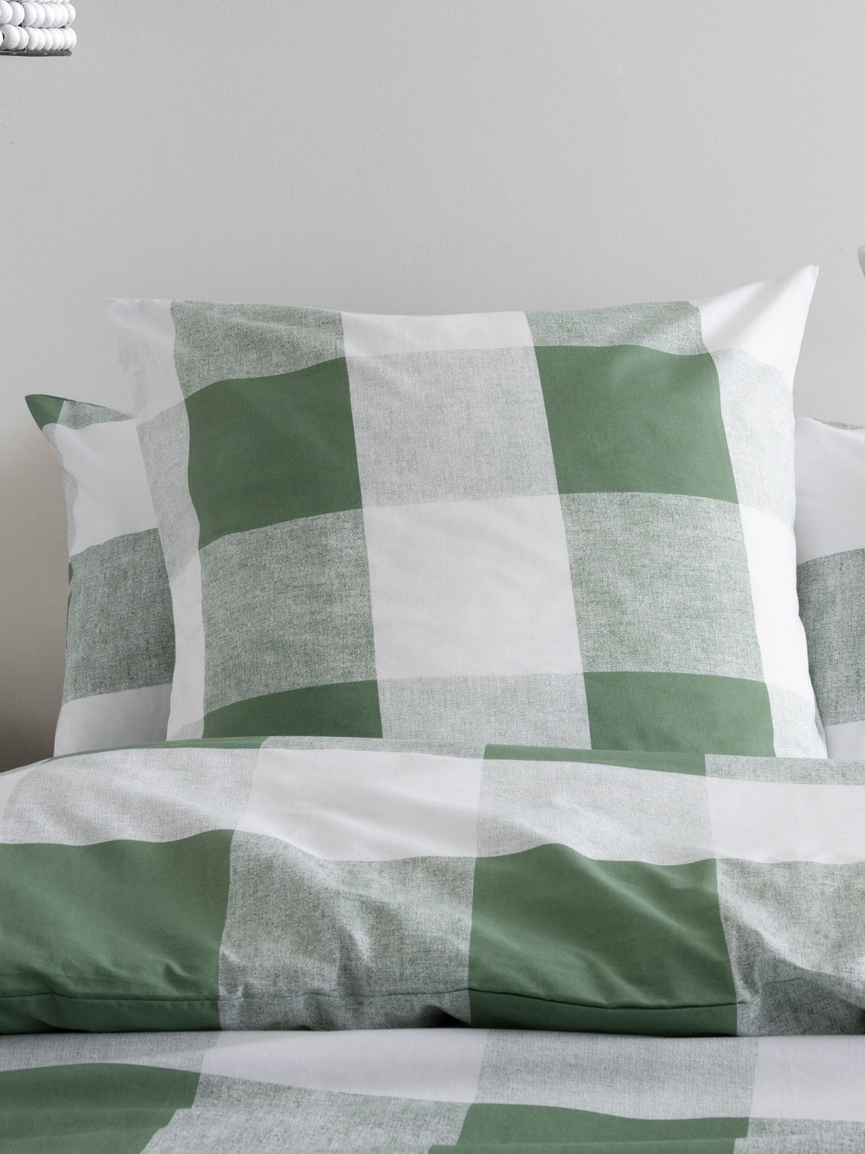 Alec Duvet Cover Set by Nu Edition - Double - Moss