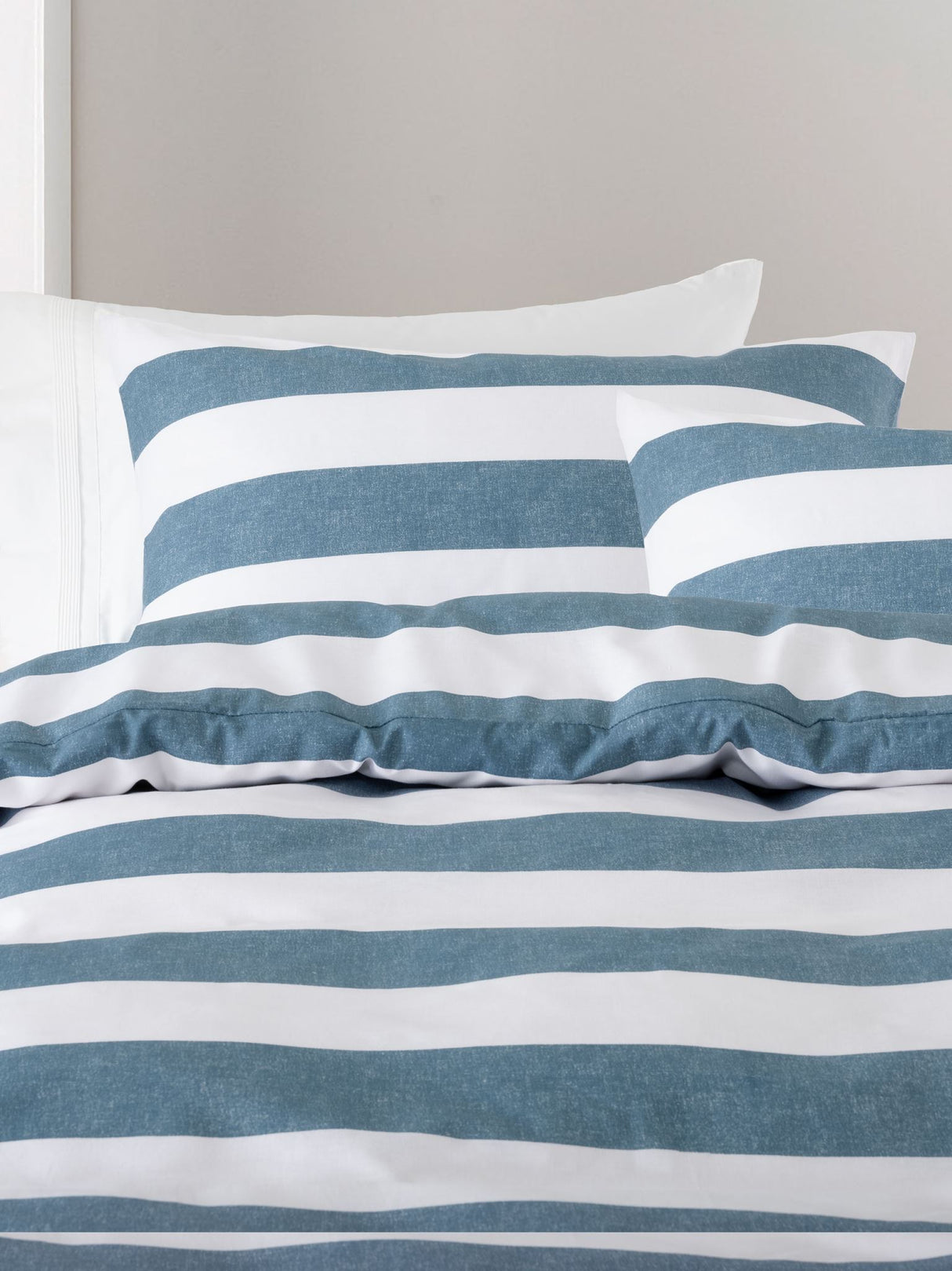 Sydney Duvet Cover Set by Nu Edition - Denim - King