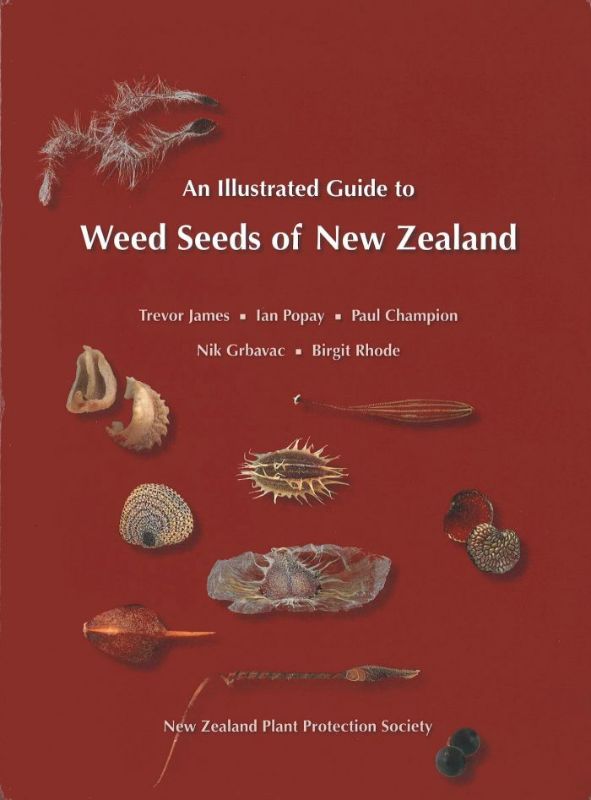 Comprehensive illustrated guide showcasing 696 weed seed species in New Zealand with detailed adaptations and stunning photographs.