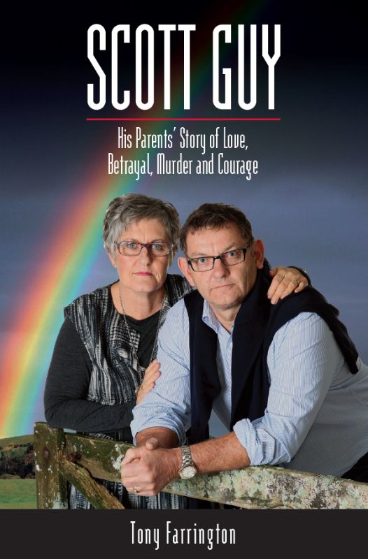 Cover of 'Scott Guy' showcasing the gripping narrative of loss, resilience, and courage by Tony Farrington.