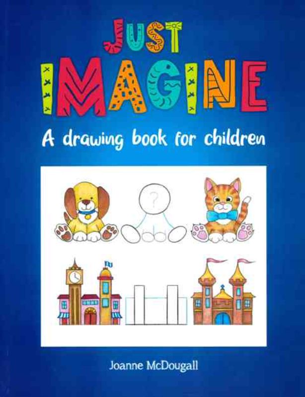 Engaging drawing book for children, featuring 44 pages of simple techniques to inspire creativity and artistic skills.
