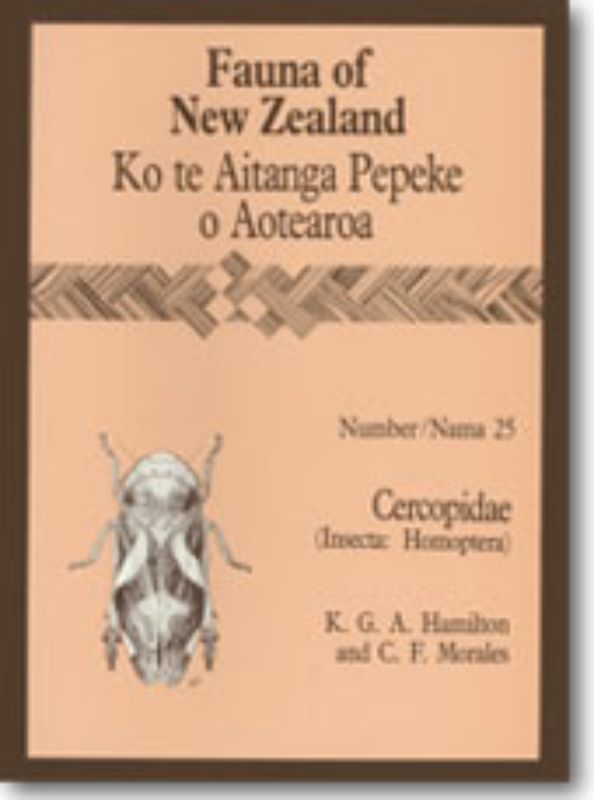 Comprehensive guidebook on New Zealand's froghoppers, featuring 37 illustrated pages about cercopid ecology and behavior.