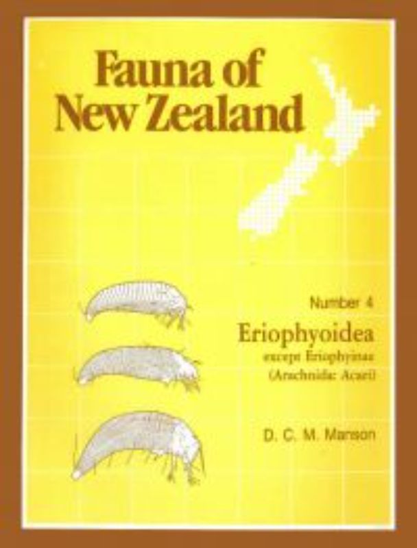 Comprehensive guide on New Zealand's Eriophyoidea, detailing biology and ecology, by D. Manson in 142 pages.