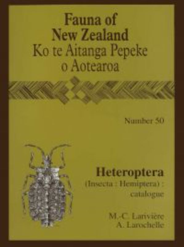 Detailed guide to New Zealand's unique Heteroptera, featuring 305 species with significant endemic diversity.