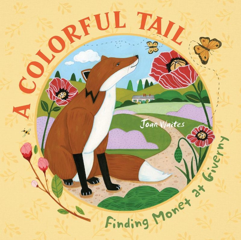 A vibrant children's book about a curious red fox exploring Monet's gardens, blending art and storytelling in Giverny.