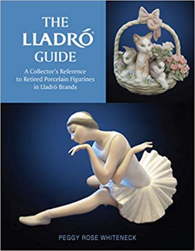 Comprehensive guide to Lladró porcelain history, featuring 300+ photos and insights for collectors by Peggy Whiteneck.