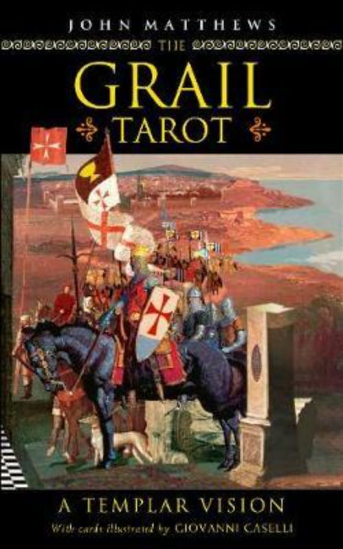 Grail Tarot deck featuring Renaissance artwork, 78 cards exploring the lore of the sacred Grail and personal divination.