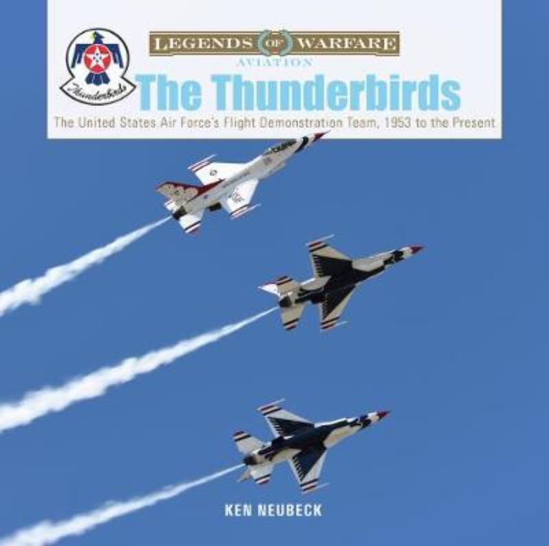 In-depth book on The Thunderbirds, showcasing US Air Force flight demonstrations and historical aircraft evolution.