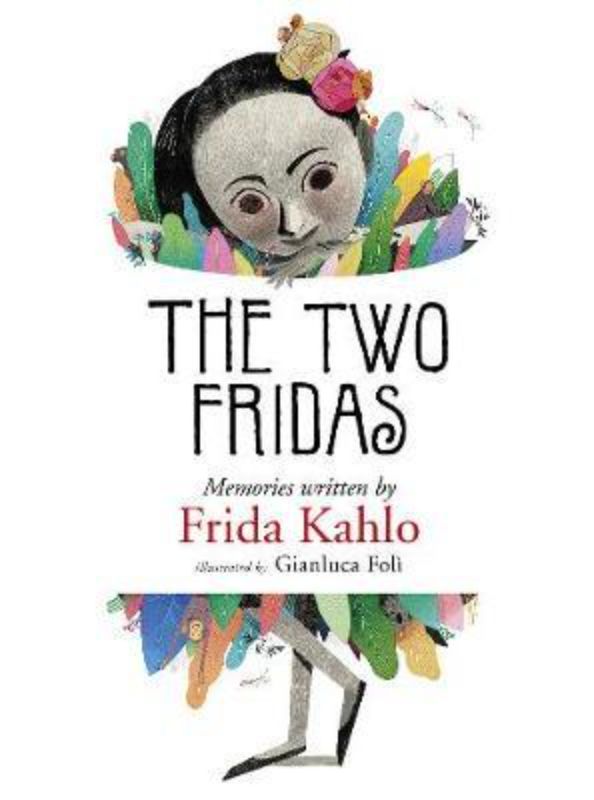 A beautifully illustrated hardcover book exploring Frida Kahlo's childhood memories and imaginative friendship.